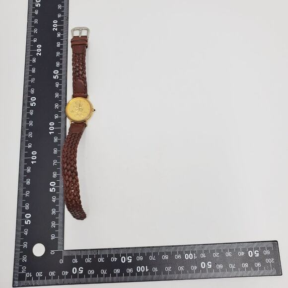 Disney X Lorus Mickey Mouse Gold Star Vintage Quartz Watch - Picture 10 of 11